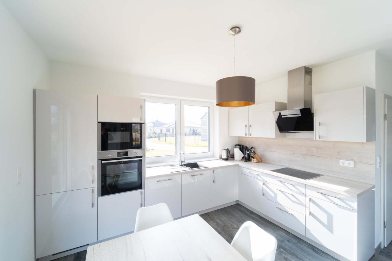 Ferienhaus Seeblick Am Harkebruegger See Mit Sauna Und Kamin Barssel  Zewnętrze zdjęcie