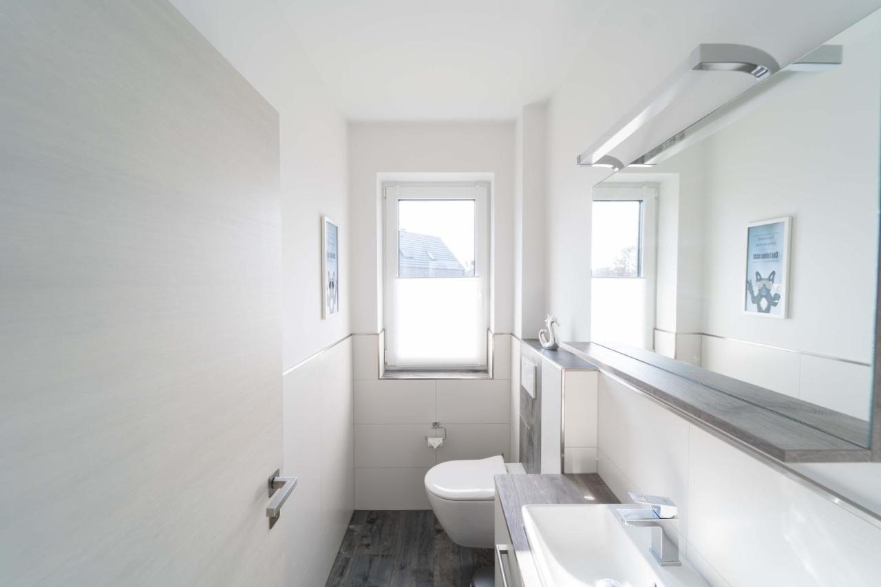 Ferienhaus Seeblick Am Harkebruegger See Mit Sauna Und Kamin Barssel  Zewnętrze zdjęcie